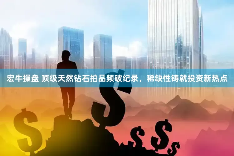 宏牛操盘 顶级天然钻石拍品频破纪录，稀缺性铸就投资新热点